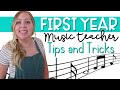 First Year Music Teacher Advice