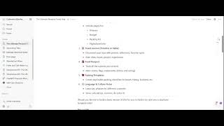 Designing a Notion Travel Planner Step-by-Step (Free Template Coming)