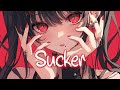 「Nightcore」 Sucker - Crypto & Cheska Moore ♡ (Lyrics)