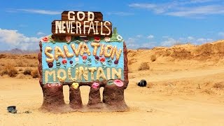 Salvation Mountain Visit In Slab City - July 2014