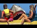 Shark attack on the beach! | Jaws: The Revenge | CLIP