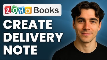 How to Create A Delivery Note In Zoho Books (Tutorial 2025)