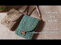 [ENG](코바늘가방)스타스티치 미니크로스백/How to crochet a star stitch mini cross bag