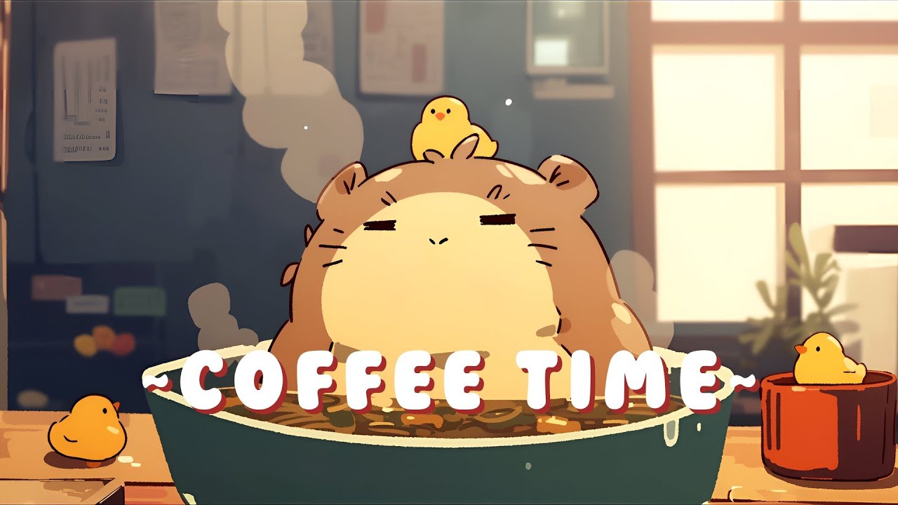 Capybara Chill Station - Japanese-inspired Lofi Collection ~ Quiet Moments ~ 🌸 ☕