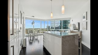 Stunning two bedroom, two bath in Jersey City's premier building, 77 Hudson!!