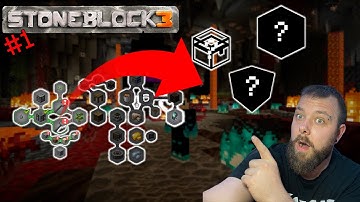 STONEBLOCK 3 Completing Quests & Getting Started | MODDED MINECRAFT ep 1