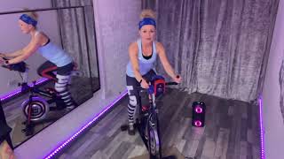 Spin Class! Max Cardio Intervals. Challenging Workout with Charlotte