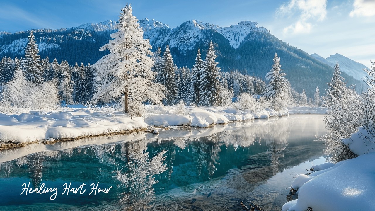 Успокаивающая зимняя музыка ❄️ Исцеляющее пианино для релакса, сна и медитации