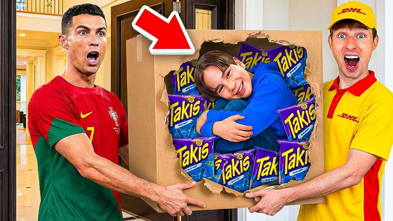 KLEINER JUNGE VERSCHICKT SICH per POST zu RONALDO! 😱