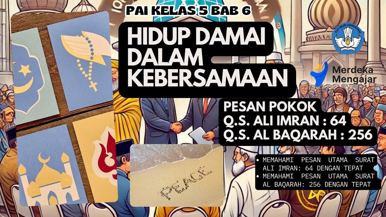 PAI SD Kelas 5 - Pesan Pokok Surat Al-Baqarah 64 & Ali Imran 256 Hidup ...