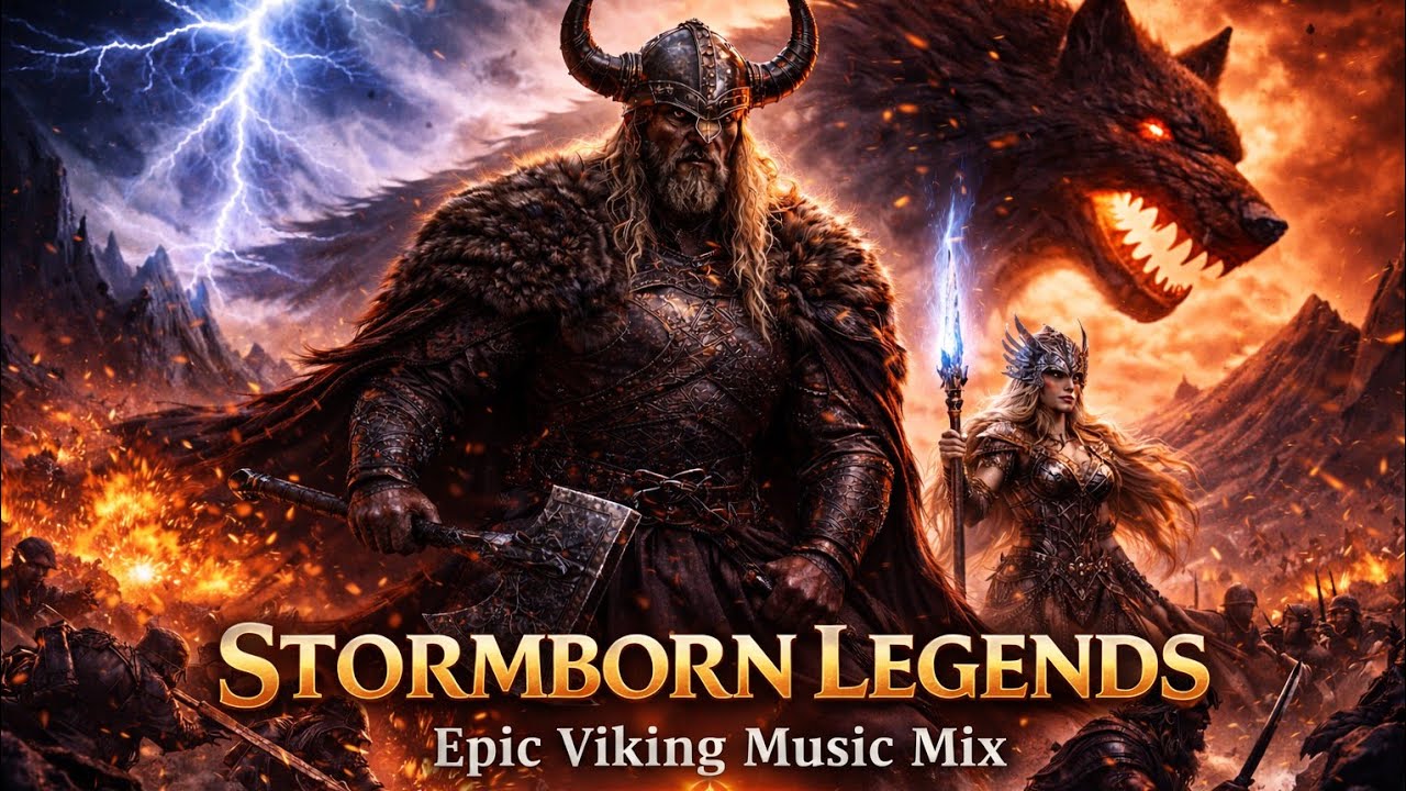 STORMBORN LEGENDS ⚡🔥 | Epic Viking Music Mix | Nordic Battle & Warrior Music