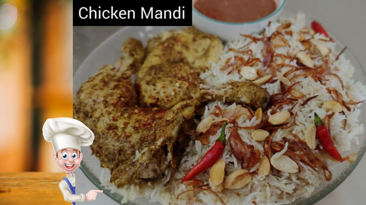 Chicken Mandi || Without Oven & Steamer || How to cook Arabian Mandi ...