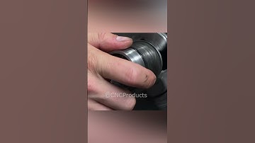 Machining the inner hole on a CNC machine before pressing the bushing #lathe #cnc #process