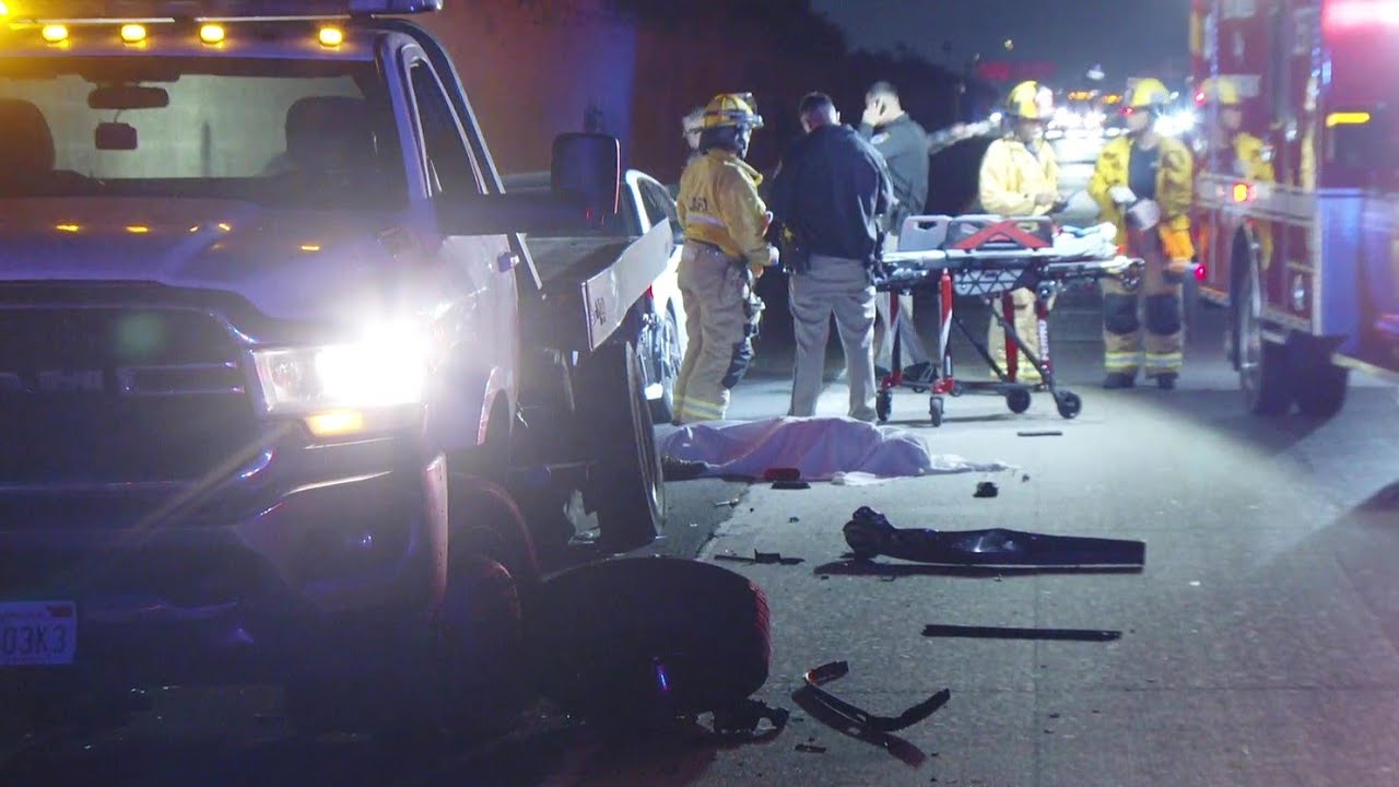 Tow Truck Driver Killed by Hit-and-Run Driver on Freeway in South Los ...