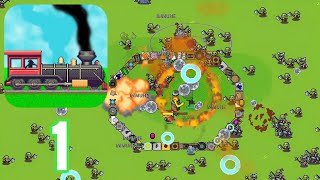 All Aboard! Defense Express - Gameplay Walkthrough Part 1 (Android, iOS) screenshot 4