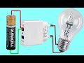 How To Make 1.5 Volt 220 Volt   İnverter -  (tiny İnverter)  From Old Mobile Phone Charger