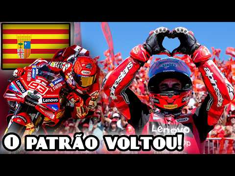 MÁRQUEZ MONOPOLIZES MotoGP in ARAGON and THREATENS AGAIN; MOREIRA has BEST GP | FullGas Podcast