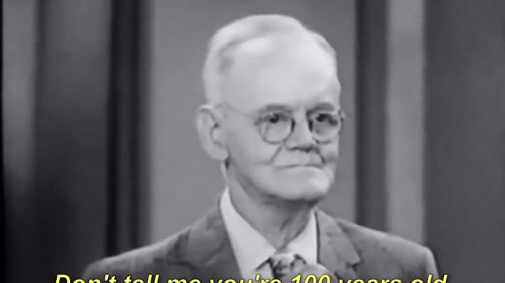 Interview with a 102 Year Old Born in 1856