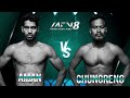 Chungreng koren vs aman saini  full fight  mfn 8  matrix fight night