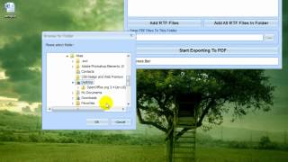 How To Use RTF To PDF Converter Software screenshot 4