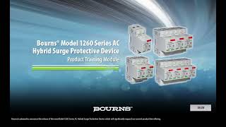 Bourns® Model 1260 Series AC Hybrid Surge Protective Device