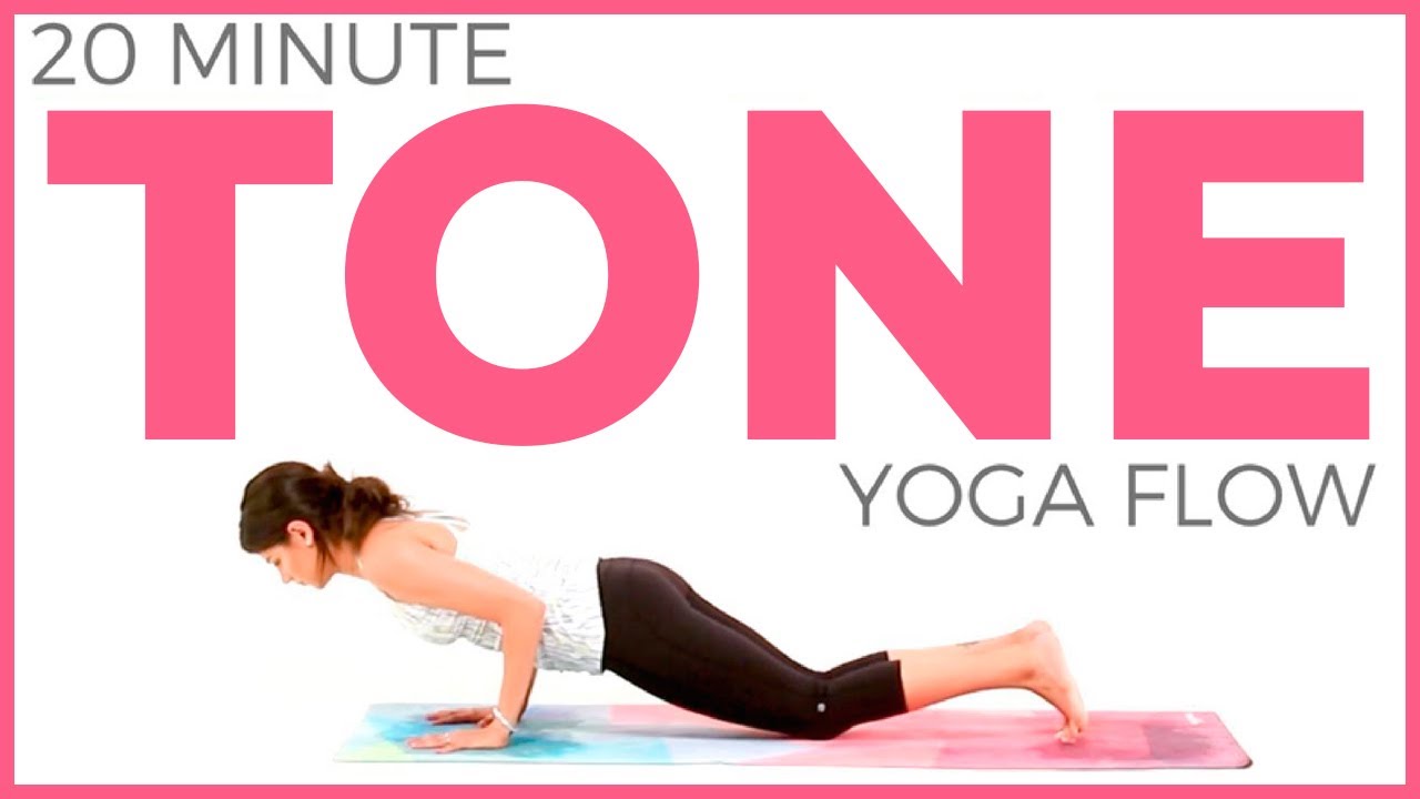 ⁣20 minute Power Yoga Workout 🔥 TONE YOGA FLOW | Sarah Beth Yoga