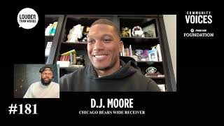 D.J. Moore - Chicago Bears WIde Reciever | Community Voices #181 | JD Sports US