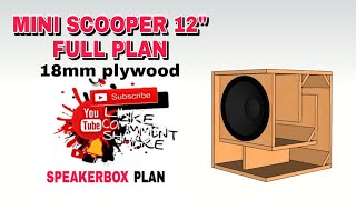 MINI SCOOPER 12 INCH | FULL PLAN
