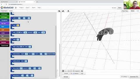 How to create 3D prints by Blockscad