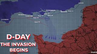 D-Day Explained Hour by Hour – Normandy Landings Animated Map (WW2)