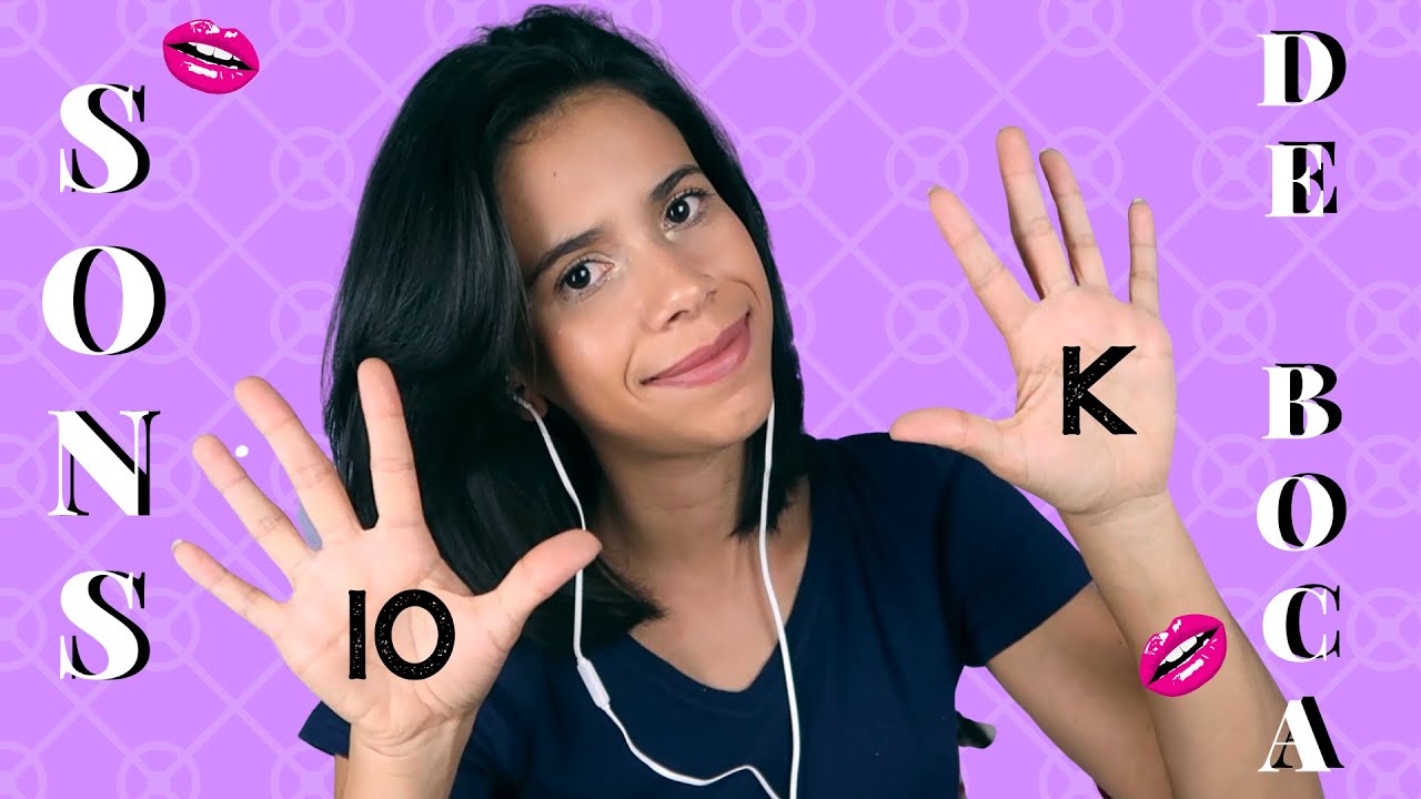 [ASMR] - QUASE 1H DE MOUTH SOUNDS  PRA VOCÊ CAIR NO SONO PROFUNDO - ESPECIAL 10 K