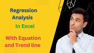 Multiple regression analysis with excel (English version)