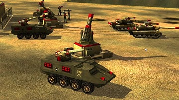 USA Laser Weapons (MOD ART OF WAR) Command and Conquer Generals Zero Hour