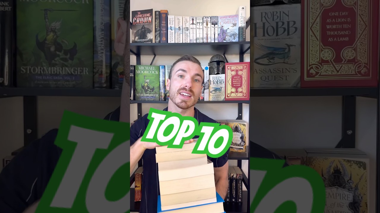 Top 10 Fantasy Series #books #fantasybooks #fantasybookrecommendations