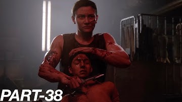 THE LAST OF US 2 Walkthrough Gameplay Part 38 - ABBY VS ELLIE - No Commentary