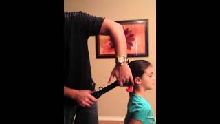 Dad Makes a Perfect Ponytail Before A Deer Hunt