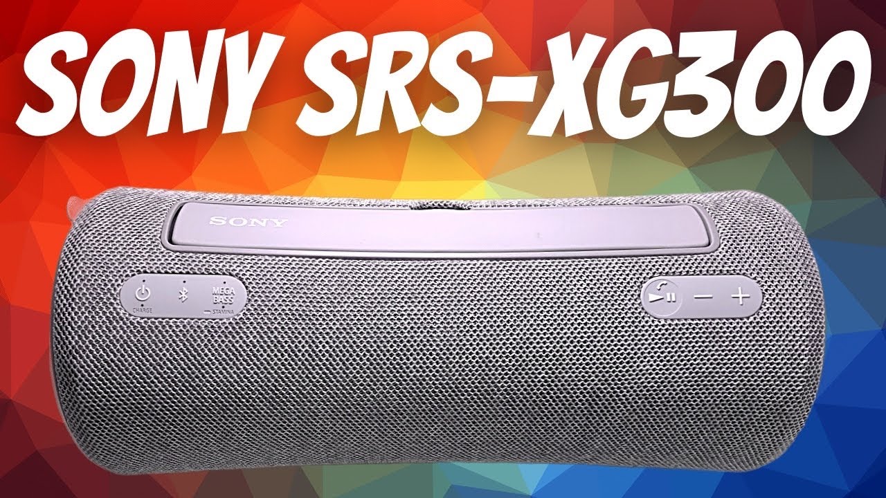Sony SRS-XG300 | Sony's New 2022 Speaker - YouTube