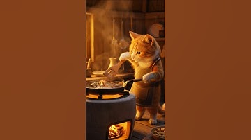“This Cat Went Fishing and Cooked Her Own Dinner!”Next?#shorts #ai #cat