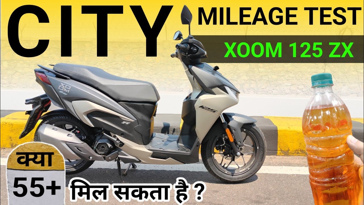 🚀Hero Xoom 125 Mileage Test| Hero Xoom 125 1 Litre Mileage Test| Hero Xoom 125 ZX Mileage Test