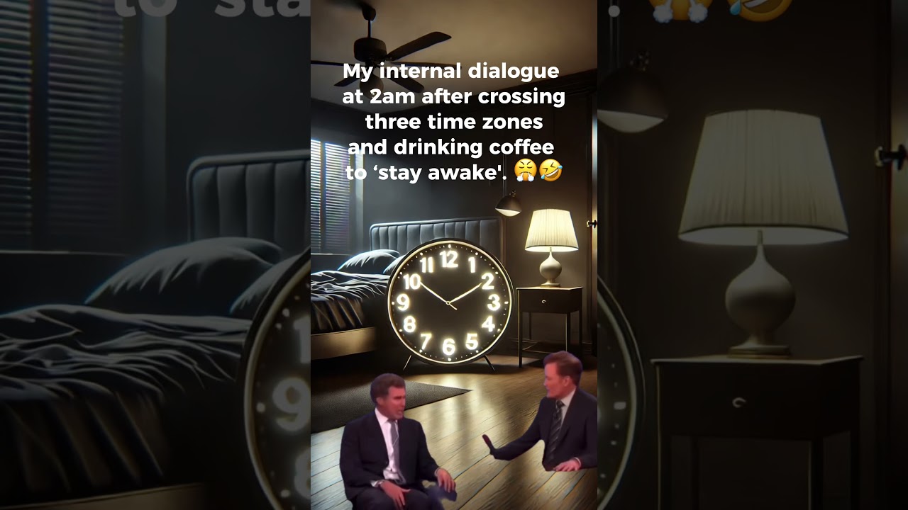 Jet Lag Diaries: Wide Awake at 2 AM 💤✈️