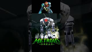 Samus meets EMMI #metroid #gaming #metroiddread #nintendo #nintendoswitch #playthrough #gameplay