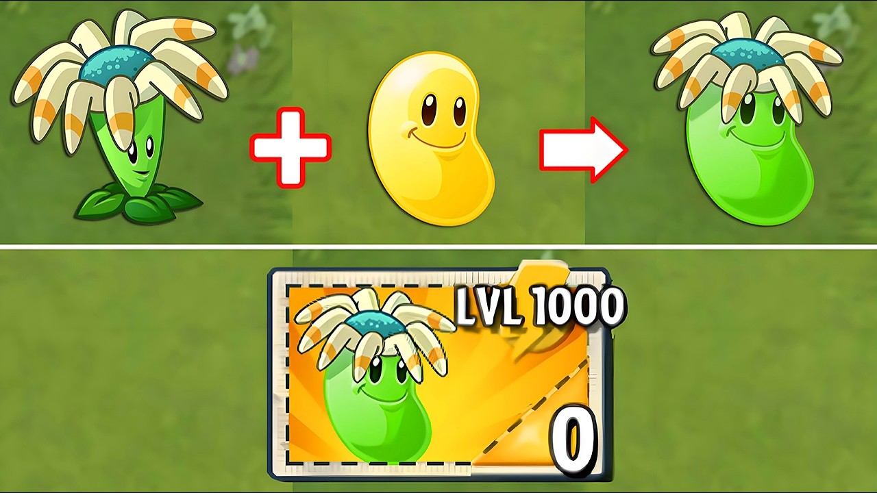 Every Random Plants LEVEL 1000 vs PvZ 2 All Final Bosses - Plants vs. Zombies 2 Mod