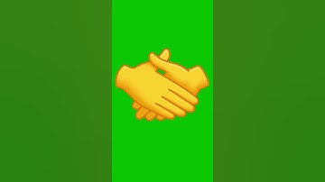 🫱🏻‍🫲🏼 Handshake emoji Animation Green Screen || @vfxnoob