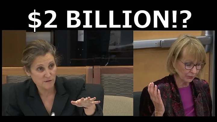 Conservative Senator DRILLS Chrystia Freeland on $2 BILLION in Bill C-32
