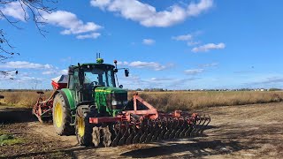 Sowing Wheat John Deere 6420S Kverneland Can This Combination Handle It? Wilk