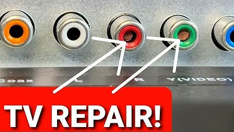 Removing Broken Cable from TV Port