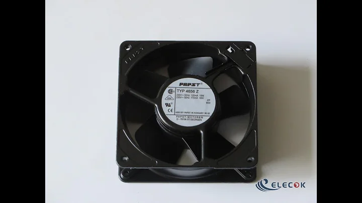 EBM-Papst TYP 4656Z 230V 120mA/115mA 19/18W Cooling Fan