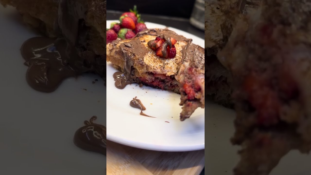 How to make Strawberry Nutella French Toast 