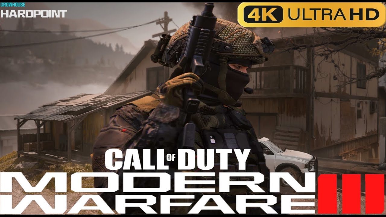 Call Of Duty 4k Modern Warfare 3 Growhouse Gameplay PS5 60FPS (no Commentary)