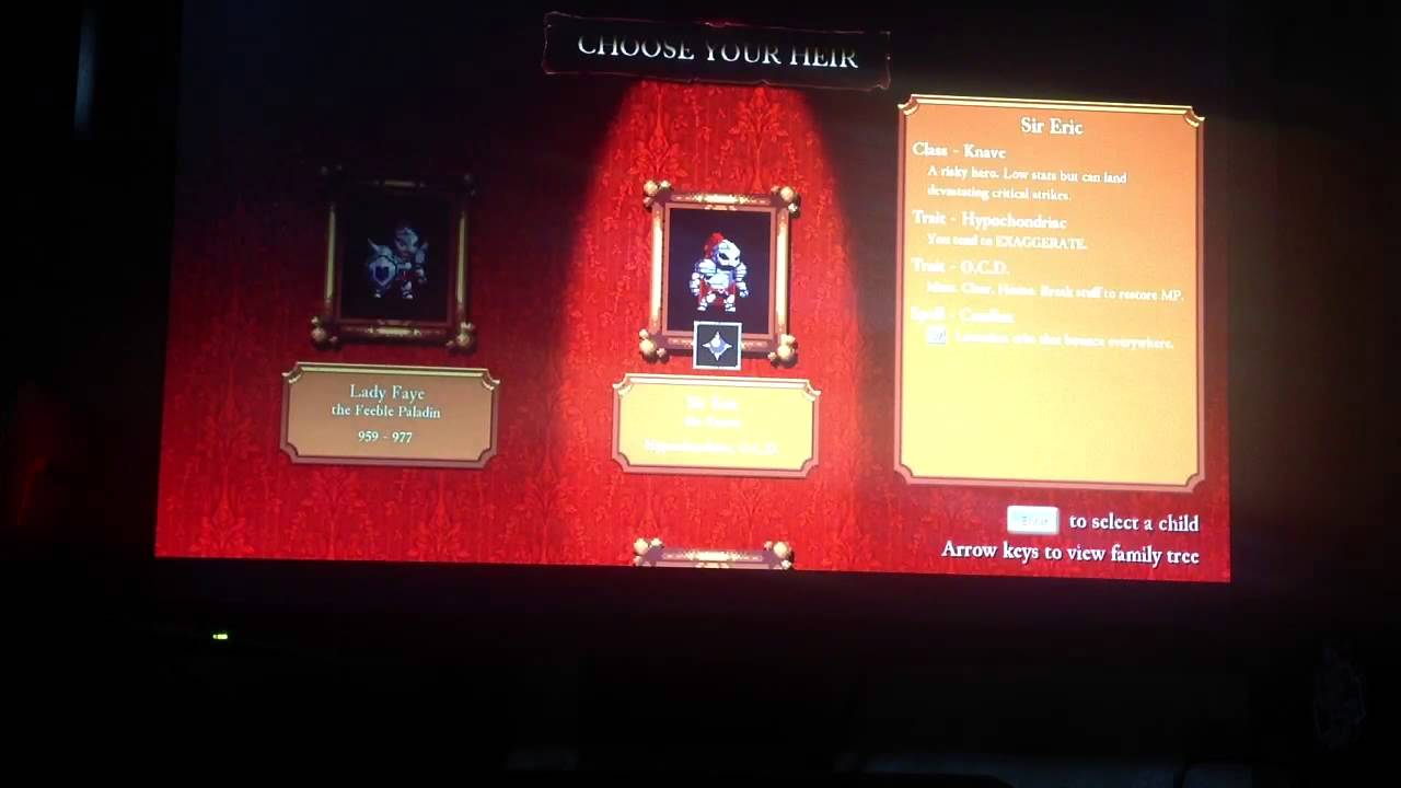 Rogue legacy play through part 1